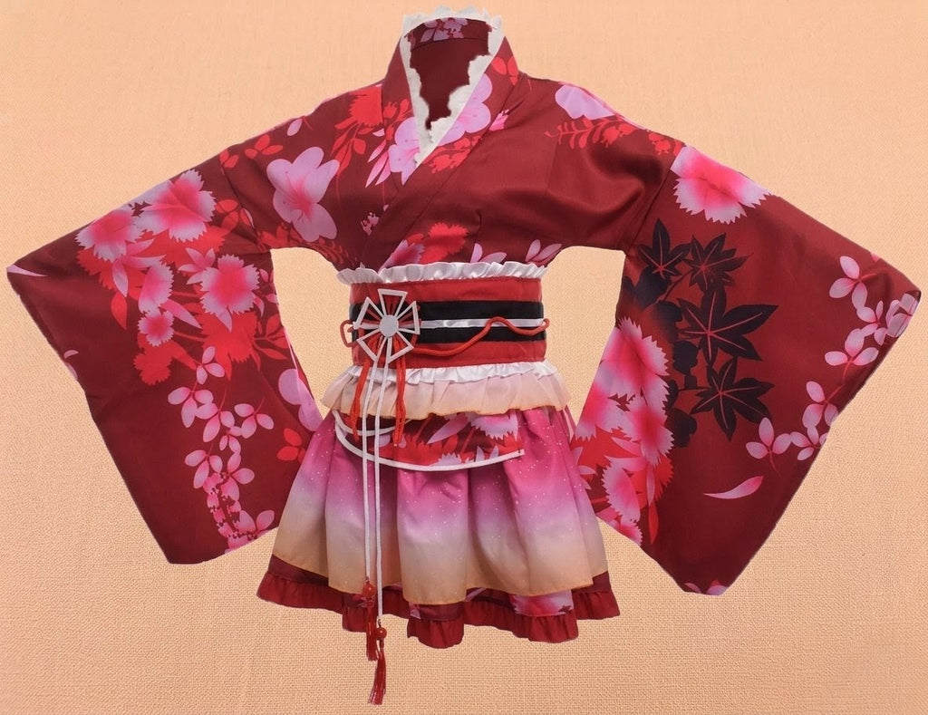 Elegant Floral Yukata: A Fusion of Tradition and Modernity