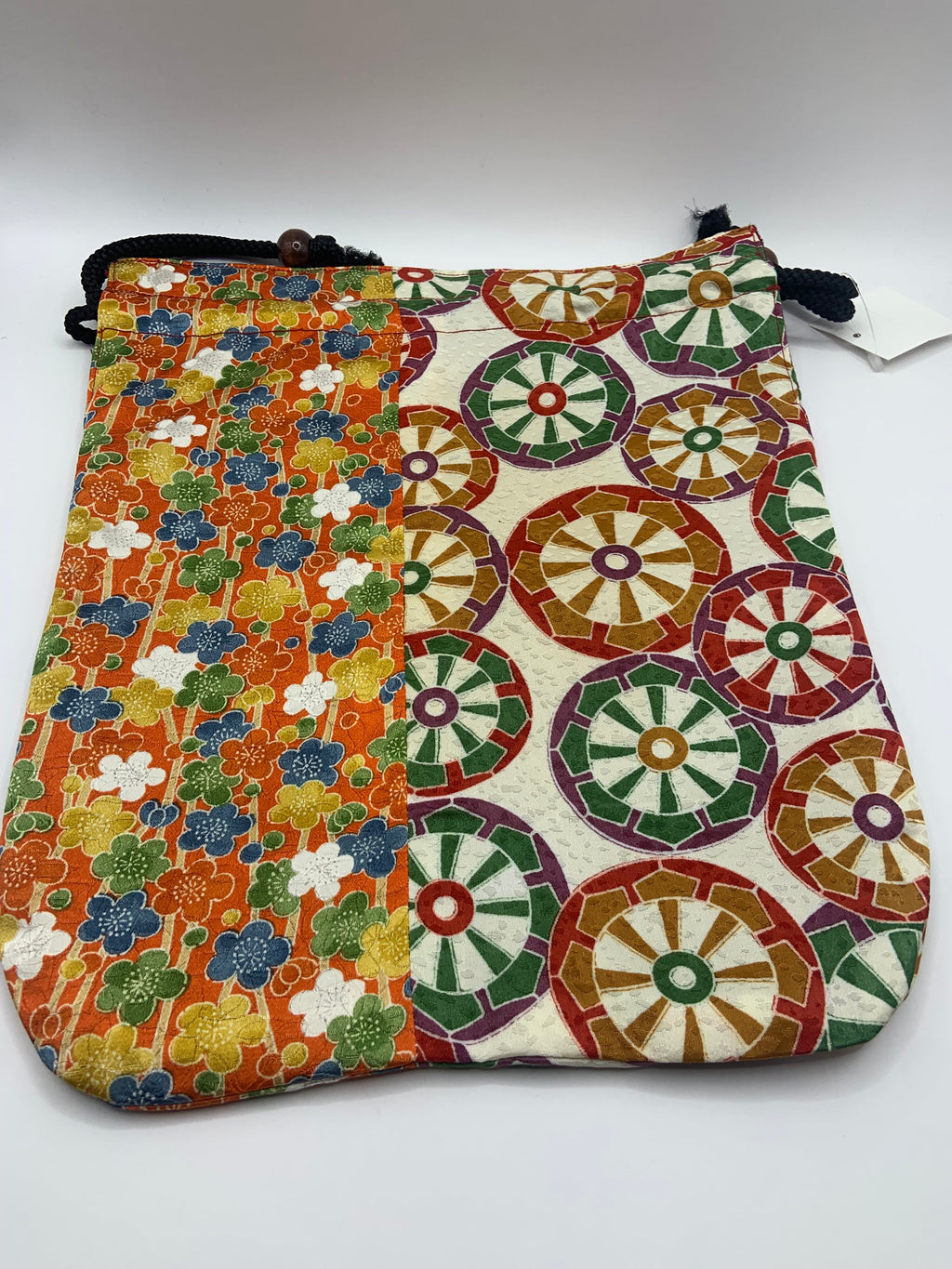 Hana Sakura Kimono x Pouch Bag
