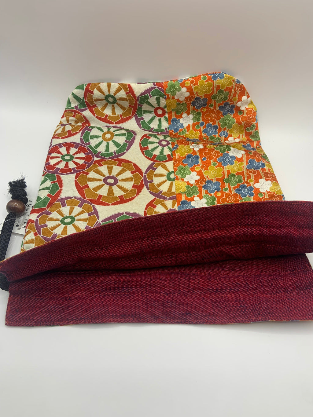 Hana Sakura Kimono x Pouch Bag